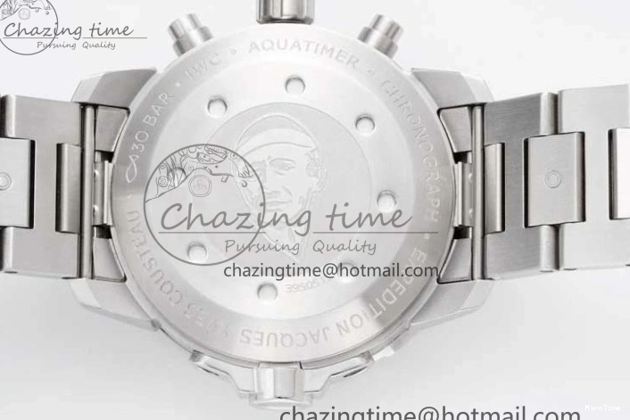 MIROTIME 1218 Aquatimer Chrono SS V6SF 1:1 Best Edition Blue Dial on SS Bracelet A Modern 7032